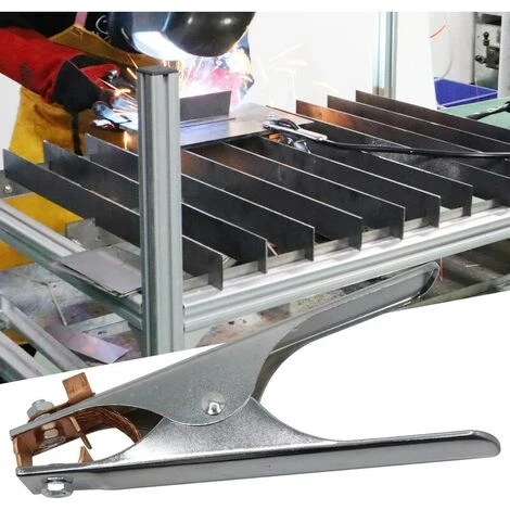 GRID COOL Pince De Terre Pour Machine à Souder 300A Pince De Terre Terminal De Terre Pince De Terre De Soudage En Cuivre 4 GRID COOL Pince De Terre Pour Machine à Souder 300A Pince De Terre Terminal De Terre Pince De Terre De Soudage En Cuivre – Image 4
